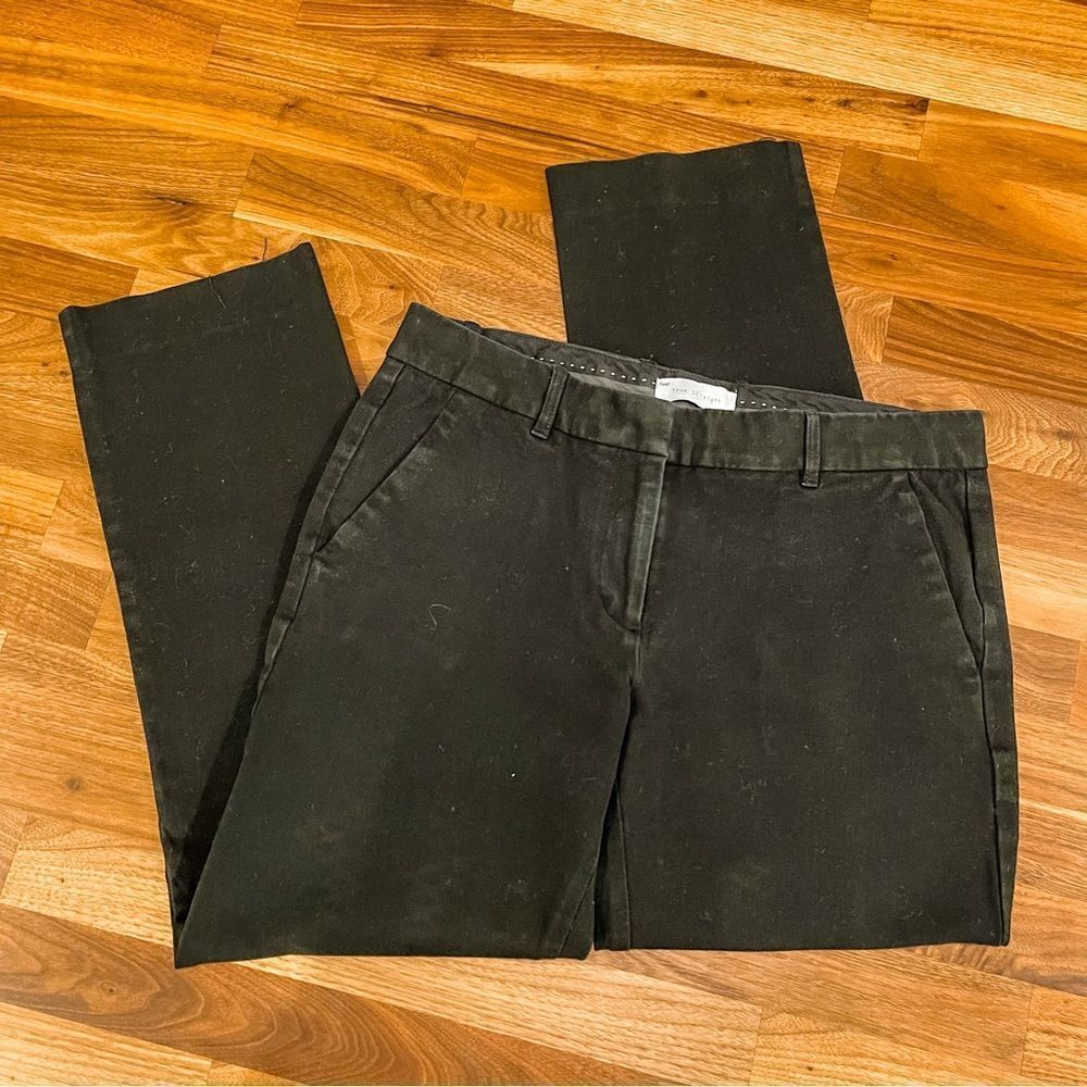 (3/$15) ⭐️ GAP • Women’s True Straight Trousers in Black Size 4R